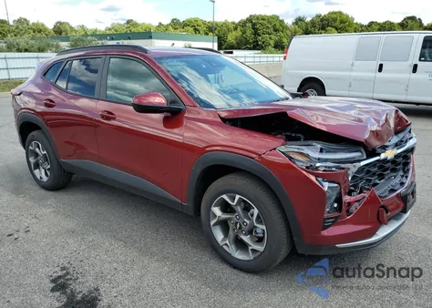 2025 Chevrolet Trax 1Lt из США, поврежденный, VIN KL77LHEP5SC259740